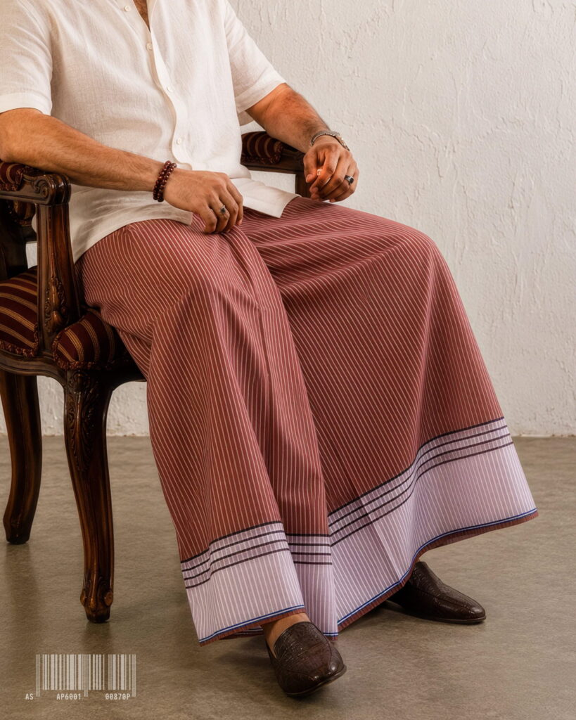 Rust Red Stripe - 5 Haat