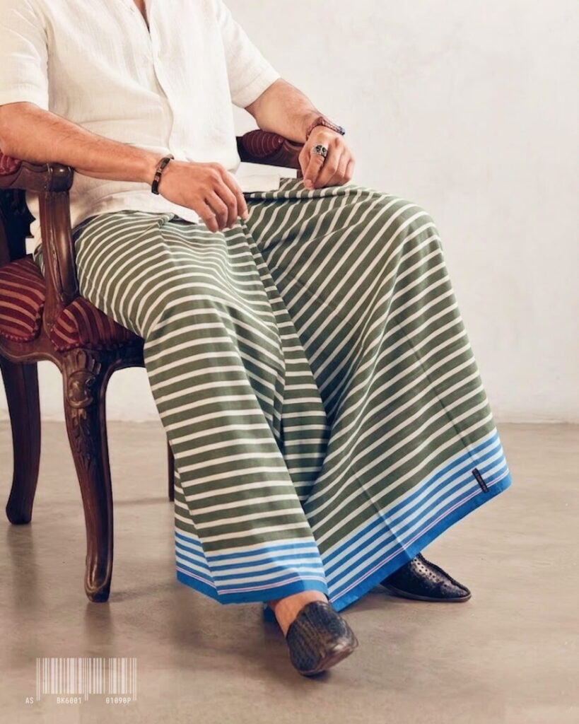 Olive Breeze Stripe – 6 Haat
