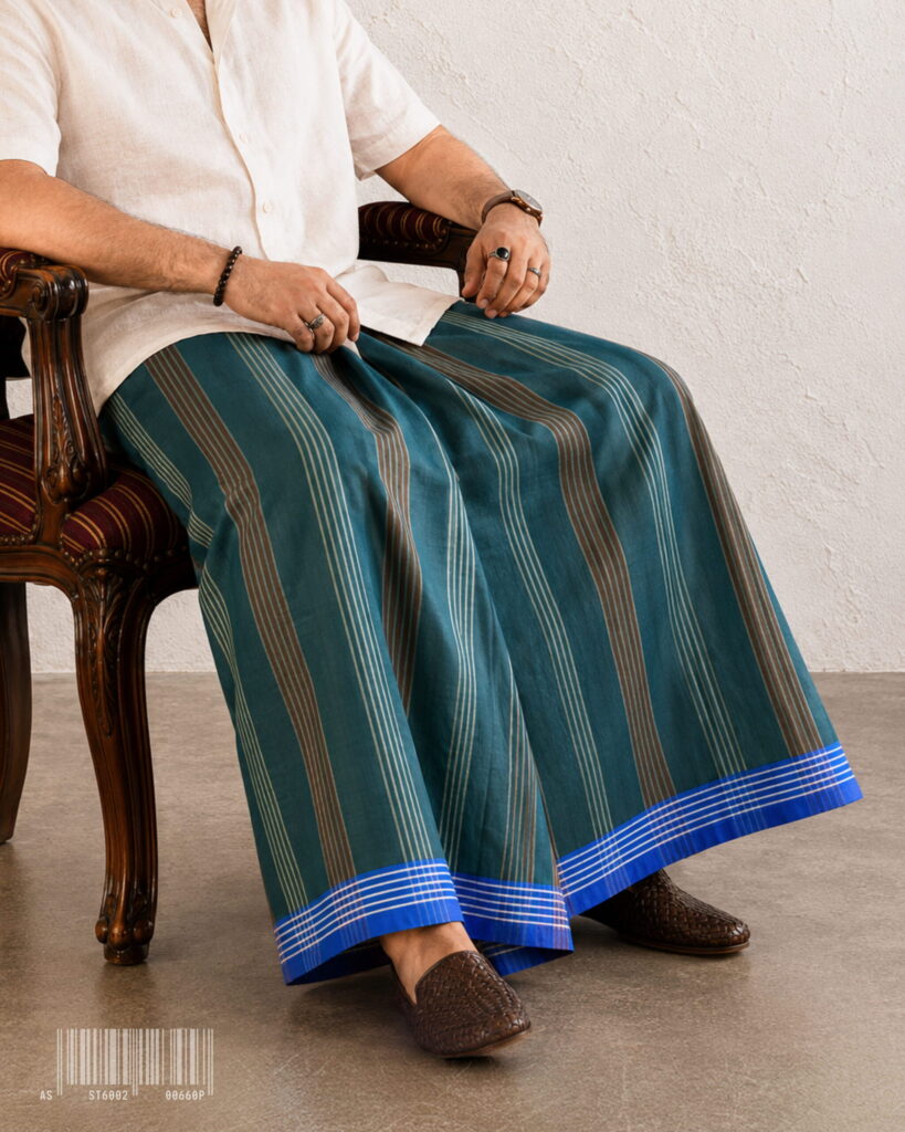 Ocean Teal Stripe – 6 Haat