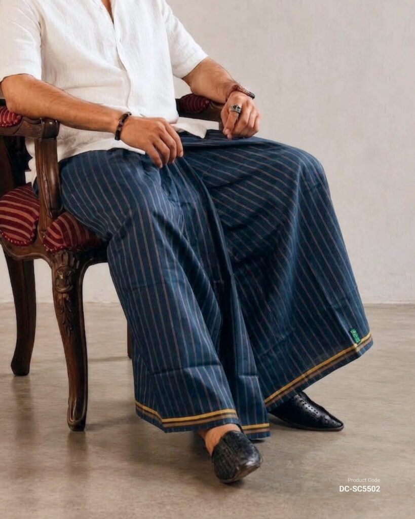 Navy Pinstripe Classic – 5.5 Haat