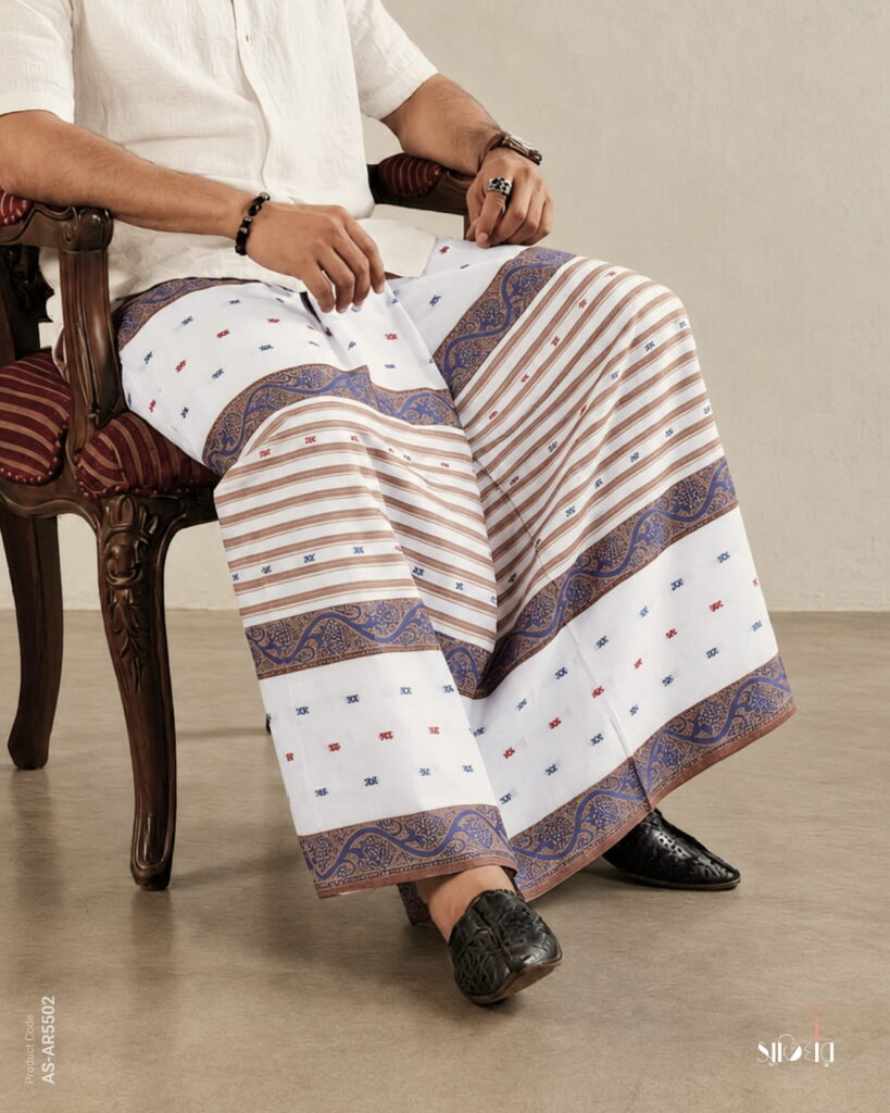 Beige Brown Jacquard – 5.5 Haat